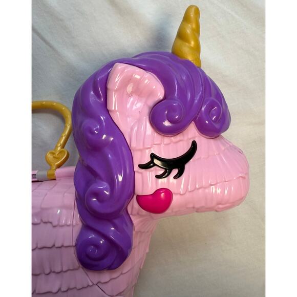 Polly Pocket‎ Unicorn Party Compact Playset - no wings - Picture 4 of 12